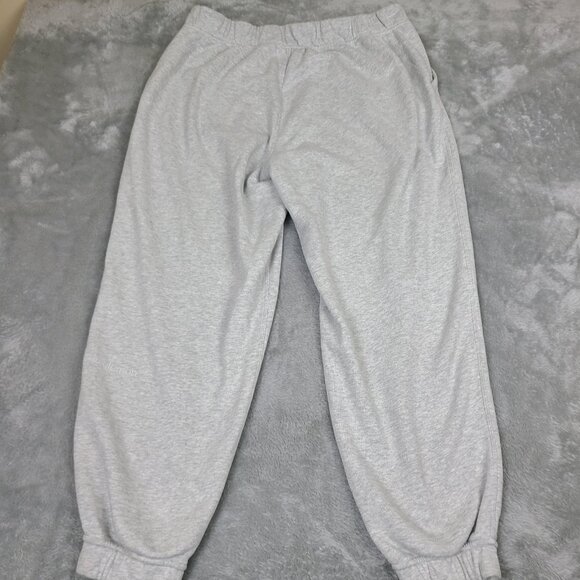 Lululemon Grey Terry Cotton Relaxed High Rise‎ Joggers Sweat Pants 12 - Picture 6 of 6